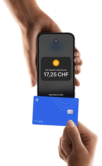 Hand the iPhone to the buyer to pay